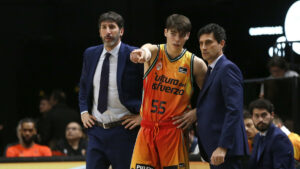 Lucas Marí, jugador del Valencia BC